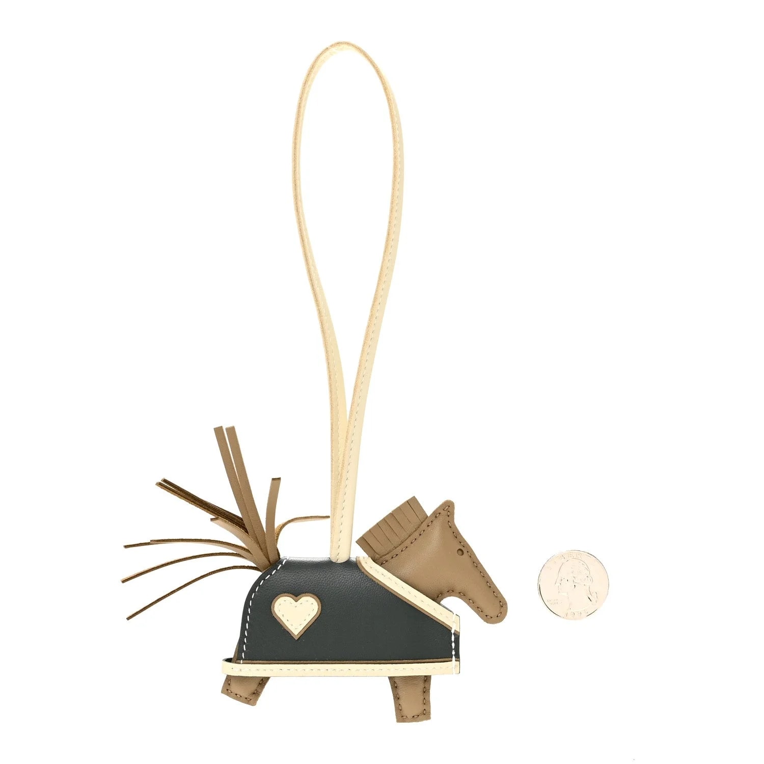 Milo Grigri Rodeo Robeo Coeur Bag Charm Marfa Mangrove 2