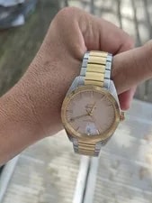 Omega — Omega Globemaster 2-Tone 18k Co-Axial Master Chronometer - Box & Papers — Watch — resale