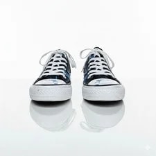 Converse W9/M7 Paint Splatter Lace Up Casual 4