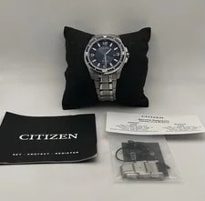 Citizen Brycen Eco-Drive ’s Cerulean Blue Dial Titanium Solar 42mm 2