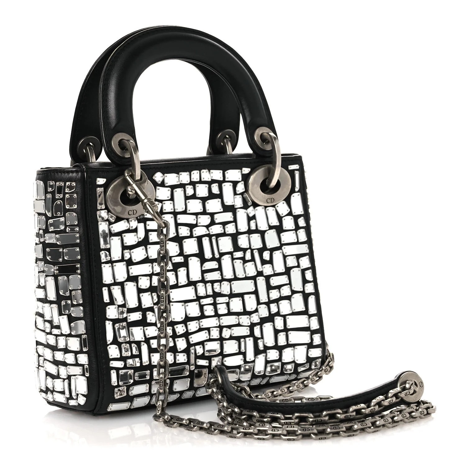 Smooth Embroidered Mini Mosaic of Mirrors Lady Dior 3