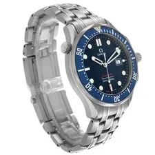Omega Seamaster 300M Steel Blue Dial 2221.80.00 Box Cards 3