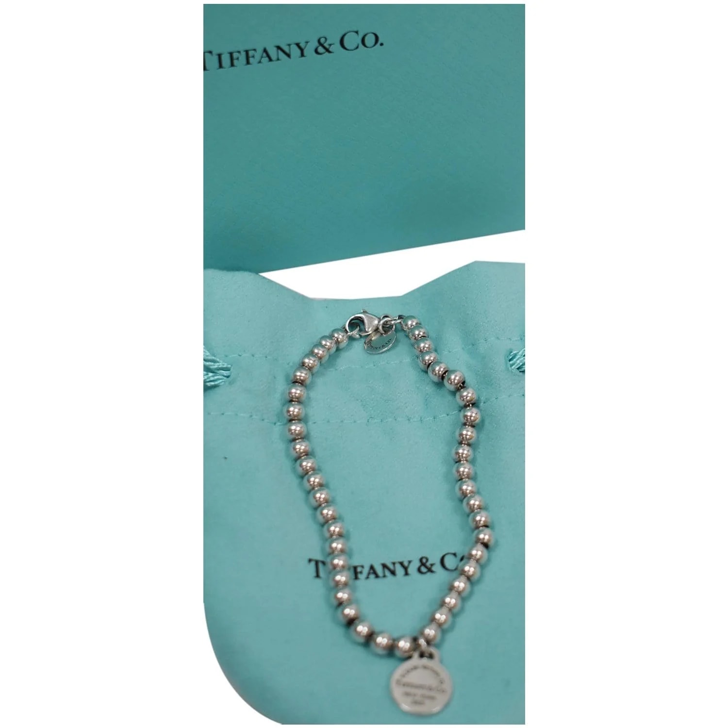 Tiffany & CO Heart Tag Bead Small Bracelet 4