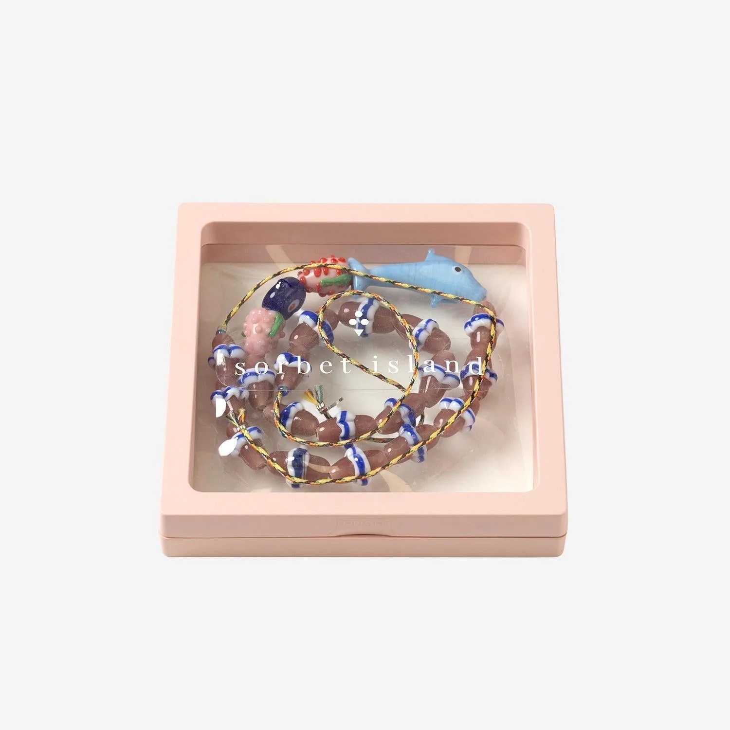 Sorbet Island Bead and Dolphin Charm — Beads Fabric 2