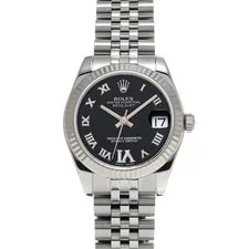 Rolex — Rolex Datejust 31 178274G 31mm Stainless Steel Black #WW1340 — Watch — resale