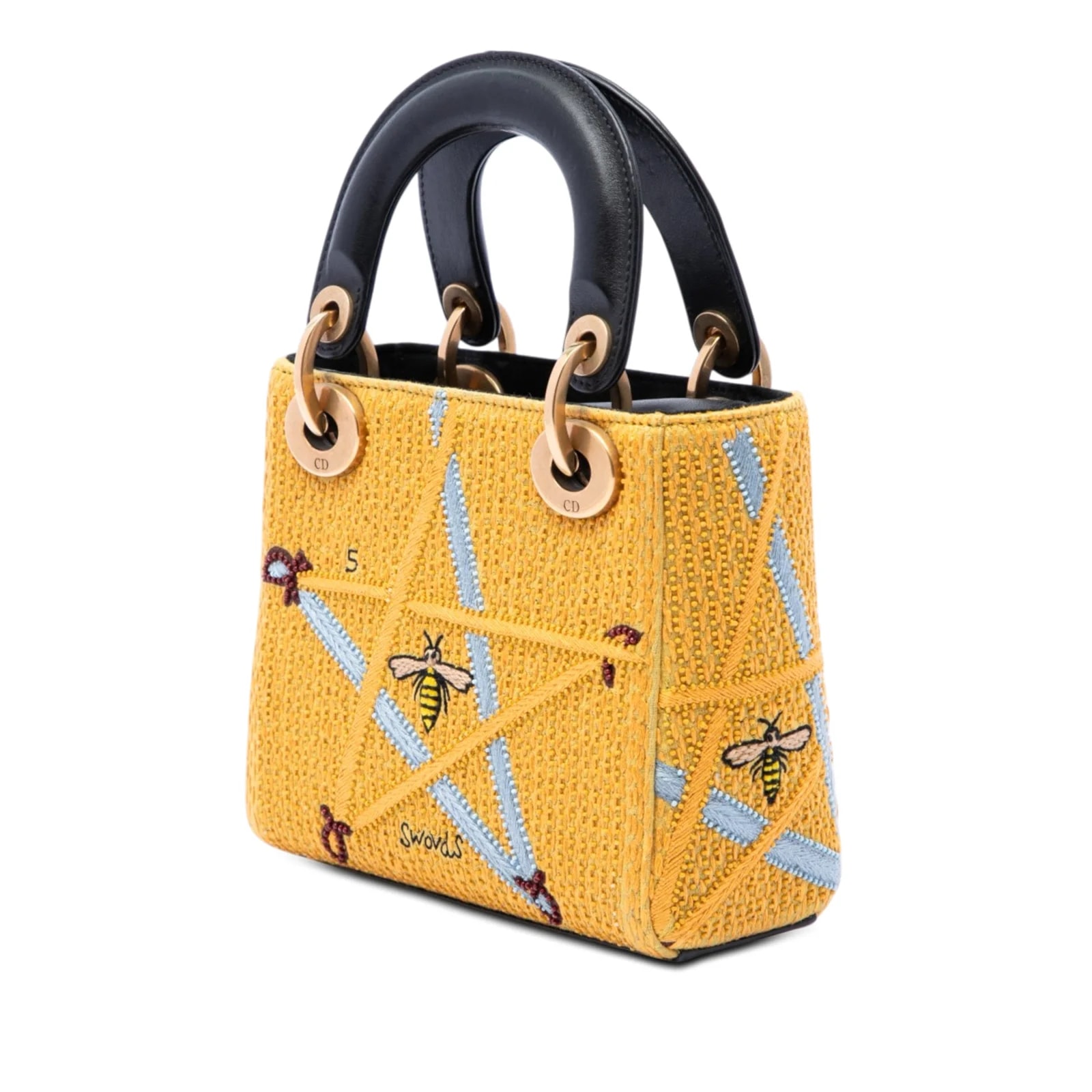 Mini Embroidered Swords Lady Dior 2