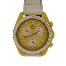 Omega — OMEGA◆Quartz /analog/YLW/YLW — Watch — resale