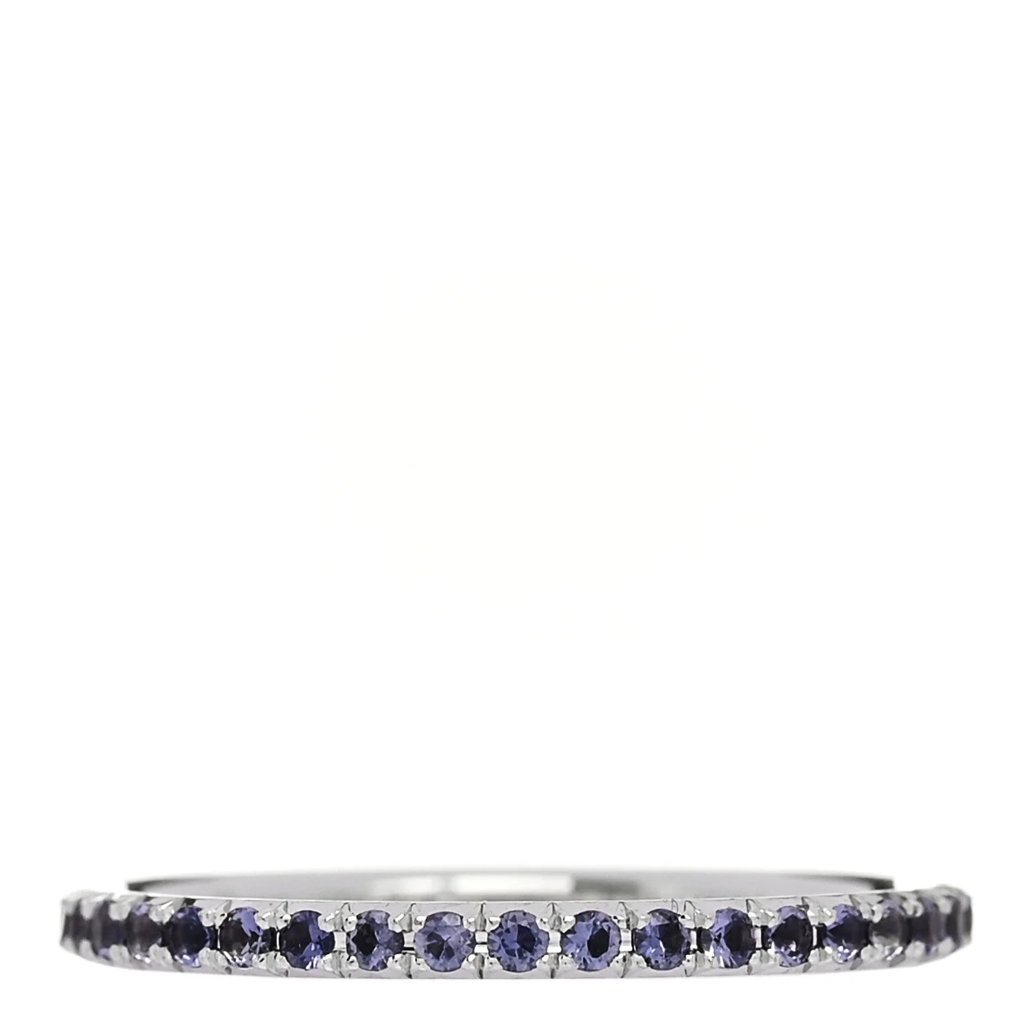 Tiffany & Co. — 18K White Gold Iolite Metro 48 4.5 — Jewelry — resale
