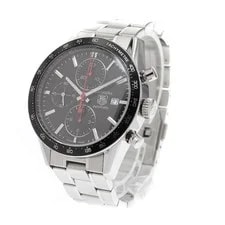 TAG Heuer — TAG Heuer Carrera Calibre 16 CV2014 41mm SS Black #C12030 — Watch — resale