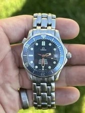 Omega — ’S Omega Seamaster Professional 2551.80 36mm Dive Automatic Wave Dial — Watch — resale