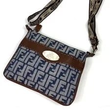 Fendi — Authentic Fendi Zucchka Logo Plaque 19.5cm X 24.5cm Bowery — Handbag — resale