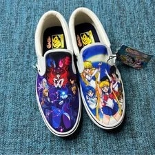 Vans X Sailor Moon Comfycush Slip on Limited Edition 2