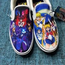 Vans X Sailor Moon Comfycush Slip on Limited Edition 3