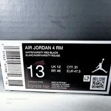 Air Jordan 4 RM US 13 Nike Reimagined Retro FQ7939 102 2