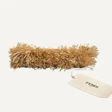 Fendi Baguette Viscose Fringe Monogram Mini NEW 4