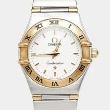 Omega Constellation 795.1203 Silver White Dial 18k Yellow Gold Stainless Steel 3