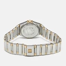 Omega Constellation 795.1203 Silver White Dial 18k Yellow Gold Stainless Steel 4