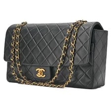 Chanel Matelasse Straight Design Flap Chain r0 2