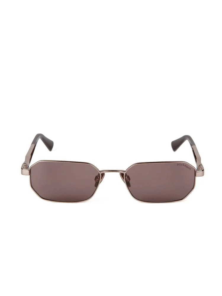 Ana Hickmann — Hickmann Hi3248 Metal Rectangle Sunglasses — Rose Gold — Accessory — resale