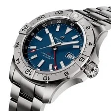 Breitling Avenger Automatic Gmt 44 Blue Dial Stainless Steel A32320101C1A1 2