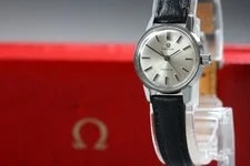 "Near +3 W/ Box" Omega Geneve Cal.630 Silver Manual JP — Watch — resale