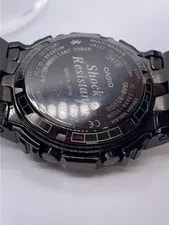 Casio Solar G Shock Digital Stainless Steel BLK SS From Japan 3