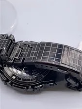 Casio Solar G Shock Digital Stainless Steel BLK SS From Japan 4