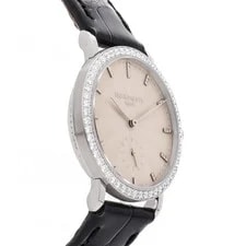 Patek Philippe Calatrava White Gold Manual 31mm Diamond Strap 7120G-001 3