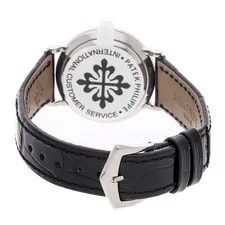 Patek Philippe Calatrava White Gold Manual 31mm Diamond Strap 7120G-001 4