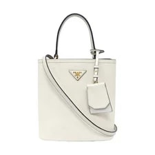Prada — Prada Panier Triangle Logo - Very Good #N4YDX5 — Handbag — resale