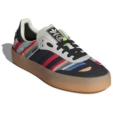 Adidas Sambae Casual Shoes Gum With Stripes 4