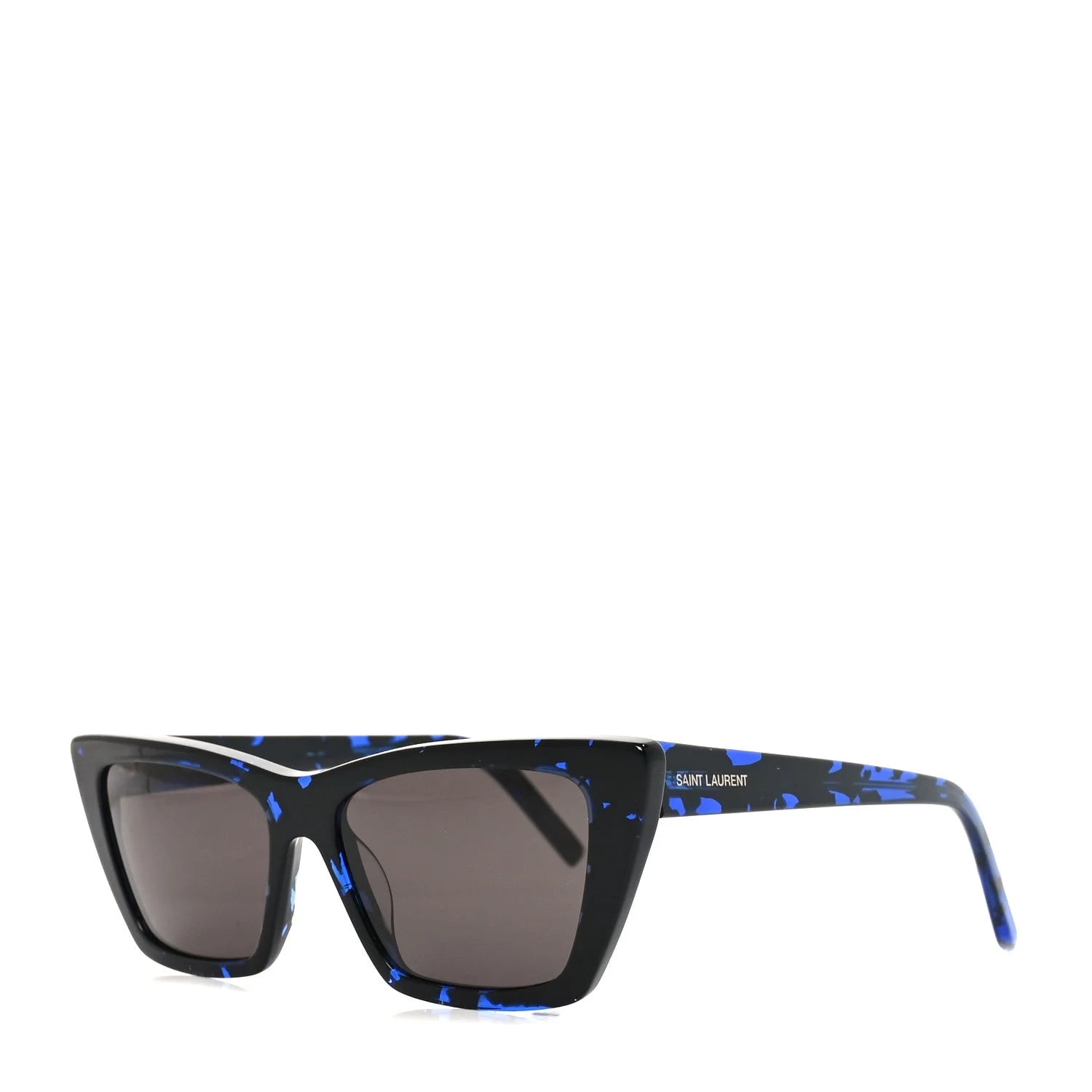 Saint Laurent — Acetate Mica Cat Eye Sunglasses SL 276 — Accessory — resale