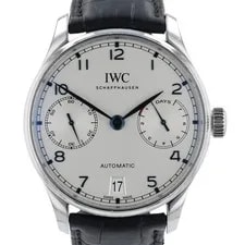 IWC Portuguese Silver Dial Steel 42.3mm Automatic - IW500705 2