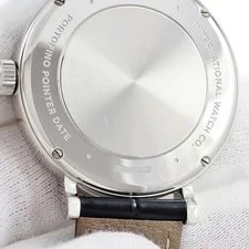 IWC Portofino Pointer Date IW359201 Bar Roman Silver Round Watches Me 4
