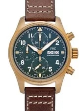 IWC — IWC Pilots Chronograph Spitfire IW387902 Bronze 41mm Automatic #KMW745 — Watch — resale