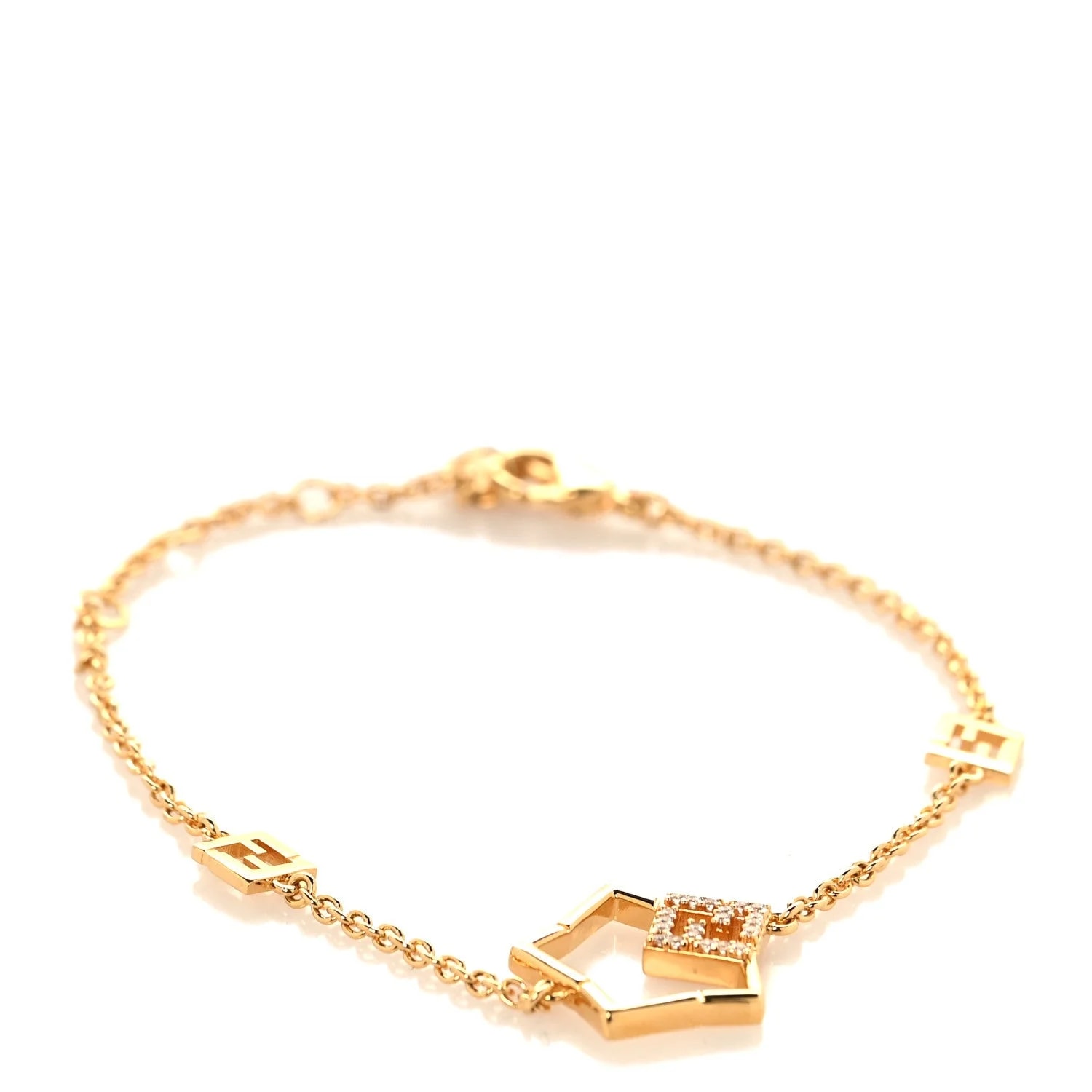 Fendi — Metal F Is Fendi S — Jewelry — resale
