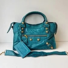Balenciaga — Balenciaga City Peacock Crossbody — Handbag — resale