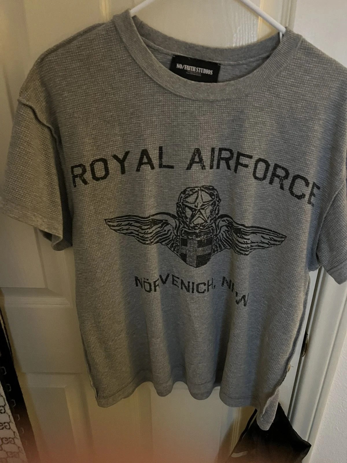 No Faith Studios Air Force T Shirt — streetwear — resale