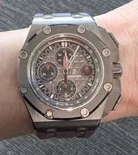 Audemars Piguet — Audemars Piguet Royal Oak Offshore "Schumacher" Titanium Grey Dial Ref. 26568IM — Watch — resale