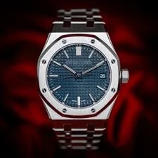 Audemars Piguet Royal Oak Selfwinding Blue Dial 37mm 15550ST.OO.1356ST.06 3