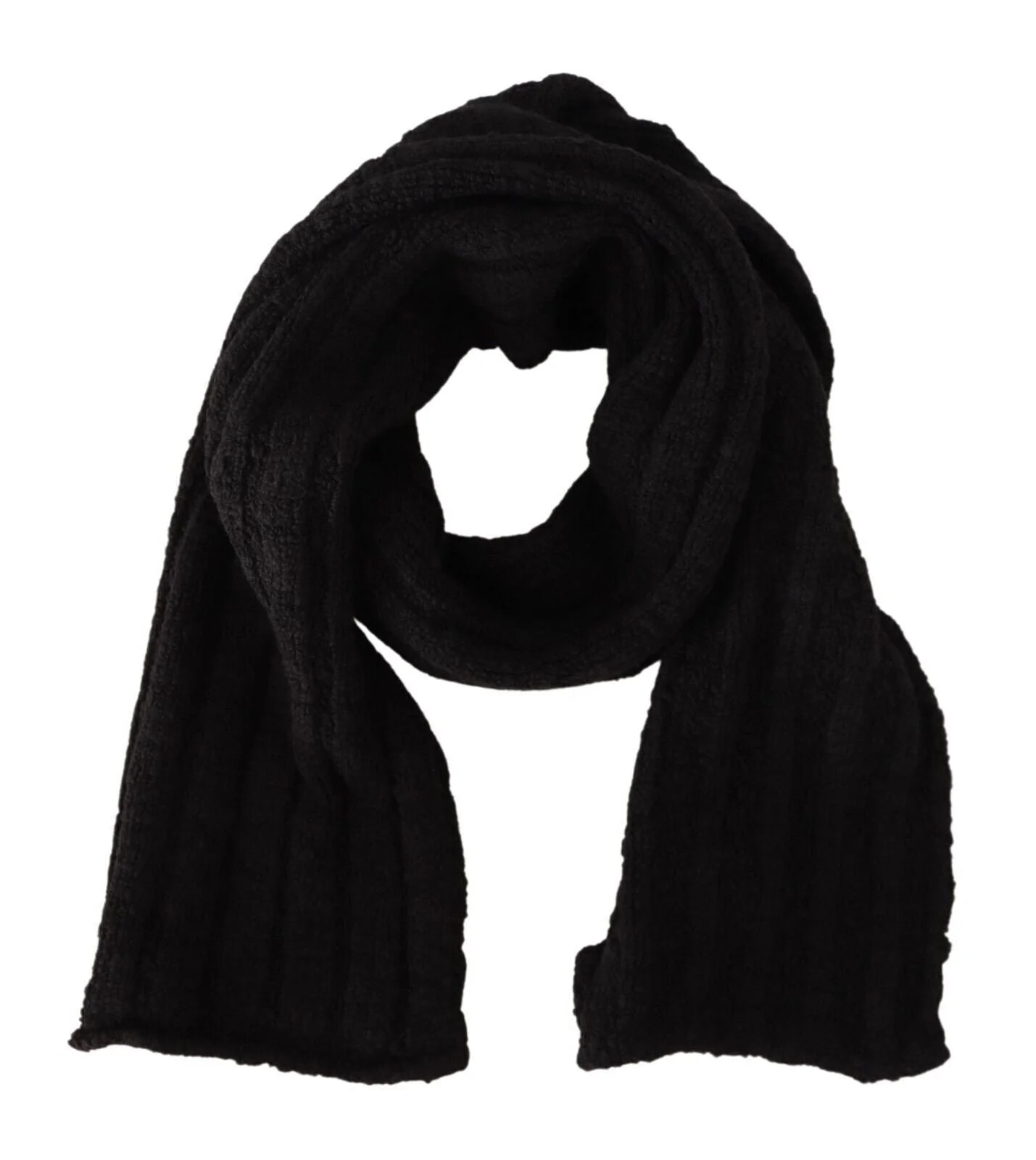Dolce & Gabbana — Dolce & Gabbana Virgin Knitted Warmer Shawl Scarf — Accessory — resale