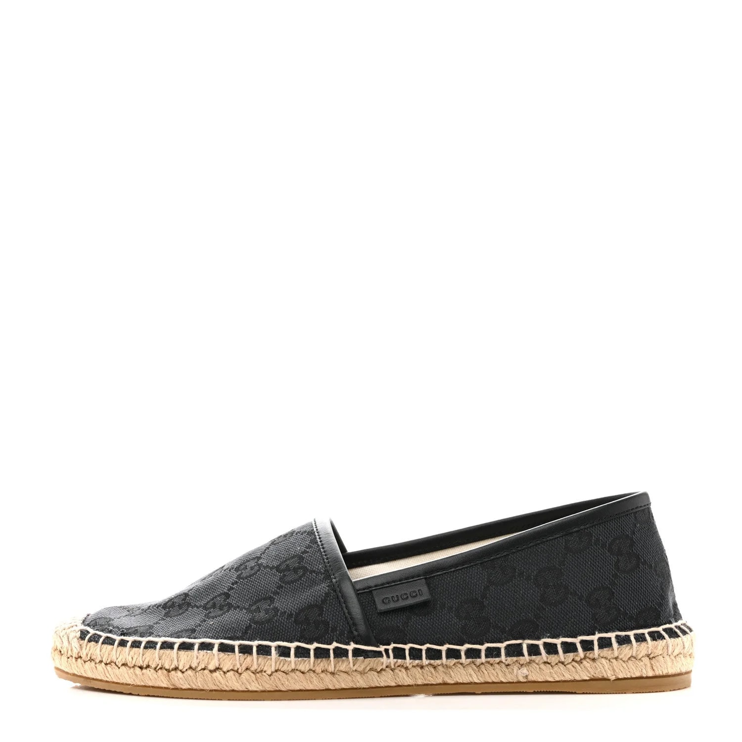 Gucci — Monogram Espadrilles 37 — Designer Shoe — resale
