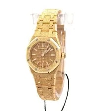Audemars Piguet — Audemars Piguet Royal Oak Mini Frosted Gold Quartz 67630BA.GG.1312BA.01 — Watch — resale