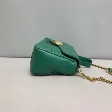 Gucci GG Marmont Small Quilted Wave Crossbody - Very Good #BL2W2K 3
