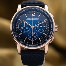 Audemars Piguet Code 11.59 Chrono 41mm Rose Gold Smoked Blue - 26393OR Full Set 2