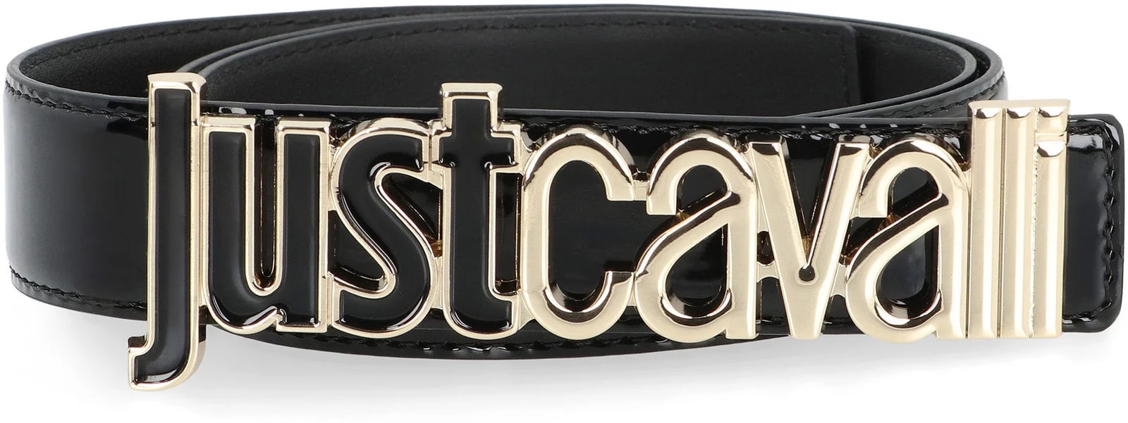 Just Cavalli With Logo Buckle Belt — 2