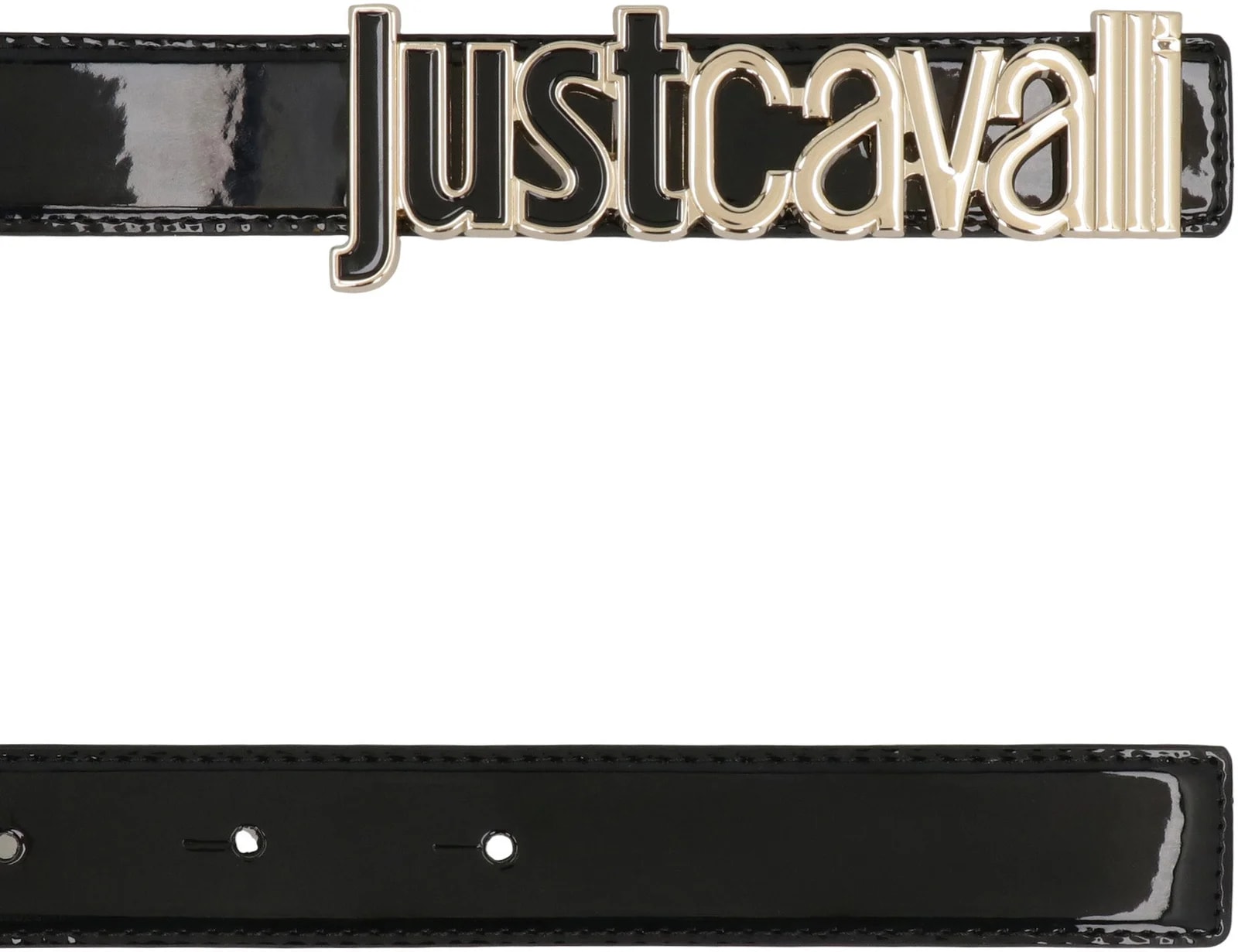 Just Cavalli With Logo Buckle Belt — 3