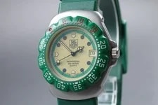 TAG Heuer Formula 1 Professional 372.513 Gree Yellow Dial 34mm 2