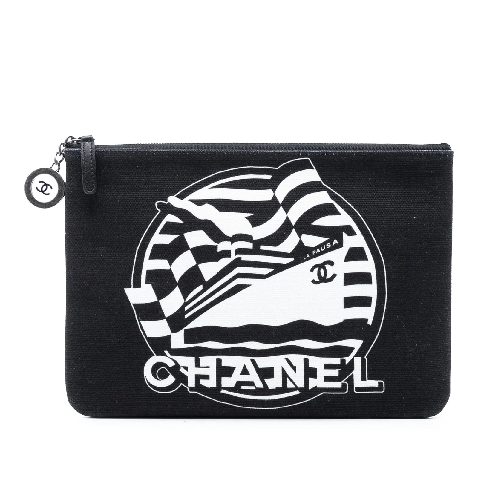 Chanel — Medium la Pausa Zip O Case — Handbag — resale