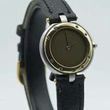 Cartier Santos Round Quartz 28mm Steel/Gold Papers CA194 2